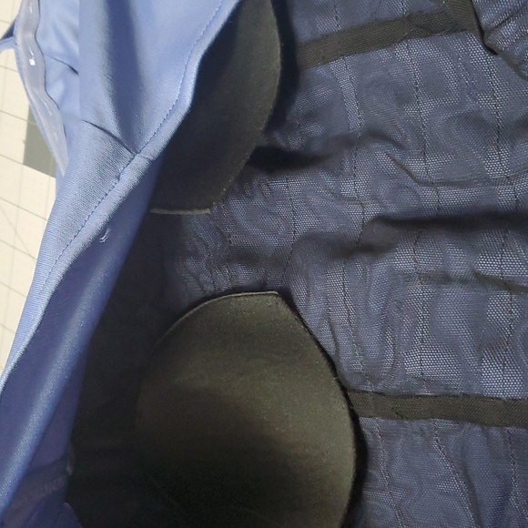 JS COLLECTION TIERED FORMAL REMOVABLE SHOULDER STRAPS BUILT IN PADDED BRA - Picture 15 of 16